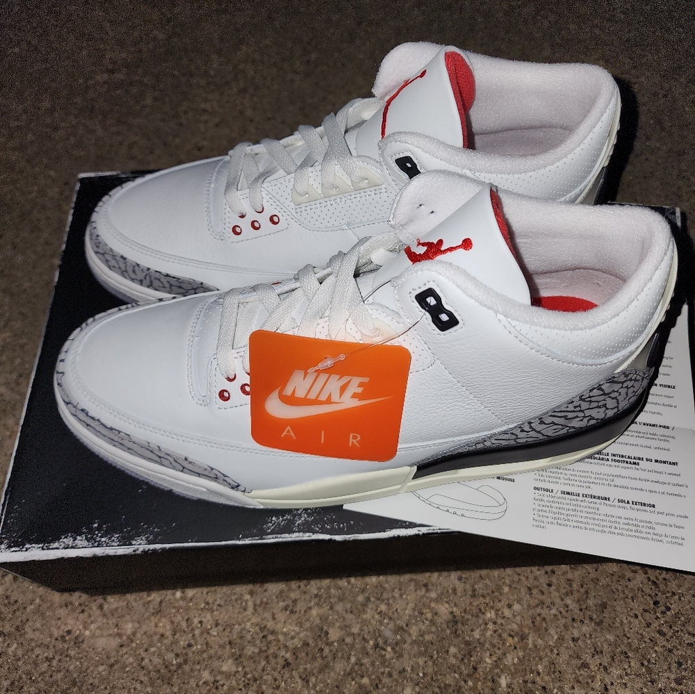 Air Jordan Retro 3 Reimagined White Cement